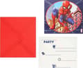 Pikkukuva 1 / 2: GoDan Kutsut kirjekuorineen Spiderman 6kpl