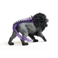 Miniatyrbild 4 av 6: Lion of Darkness Figur - Mycket detaljerad och realistisk figur med genomskinlig svans - Leksak för pojkar och flickor -