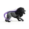 Miniatyrbild 5 av 6: Lion of Darkness Figur - Mycket detaljerad och realistisk figur med genomskinlig svans - Leksak för pojkar och flickor -