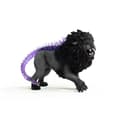 Miniatyrbild 6 av 6: Lion of Darkness Figur - Mycket detaljerad och realistisk figur med genomskinlig svans - Leksak för pojkar och flickor -