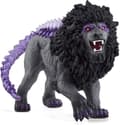 Miniatyrbild 2 av 6: Lion of Darkness Figur - Mycket detaljerad och realistisk figur med genomskinlig svans - Leksak för pojkar och flickor -