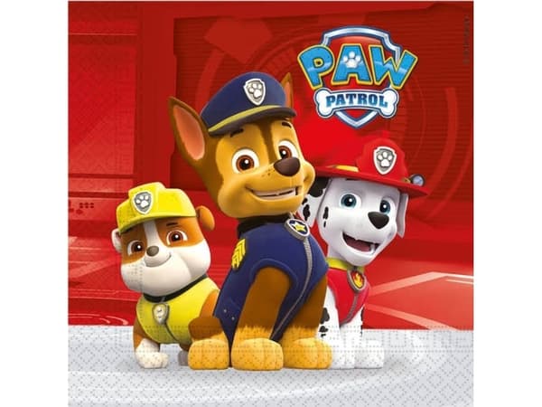 Paw Patrol servietter