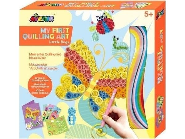 Creative set Art of quilling - Little worms