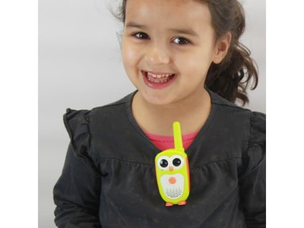 Buki Walkie Talkie Junior, Walkie talkie for barn, 4 år, Grønn, Oransje