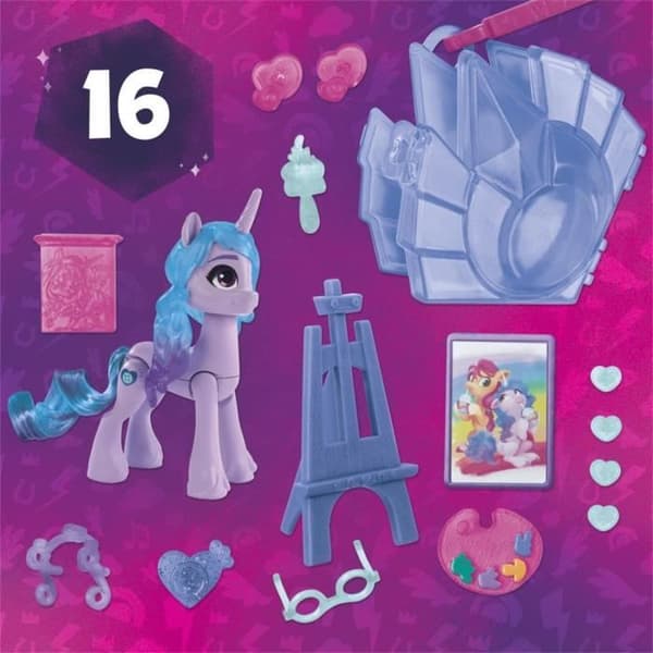Figurin - HASBRO - Izzy Moonbow - Enhörning - 7,5 cm - Modeaccessoarer