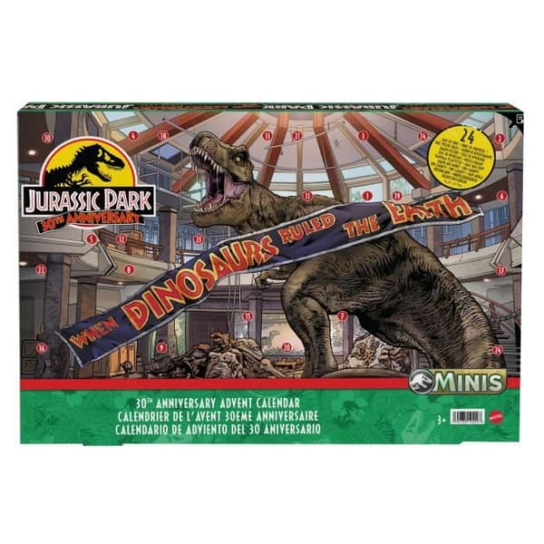 JURASSIC ADVENTSKALENDER - MATTEL - HTK45 - DINOSAUR JURASSIC WORLD