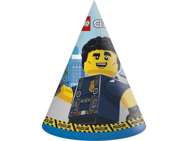 Lego City party hatte