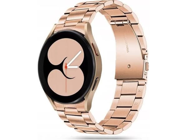 Tech-Protect watch strap Stainless Samsung Galaxy Watch4 40/42/44/46mm, blush gold