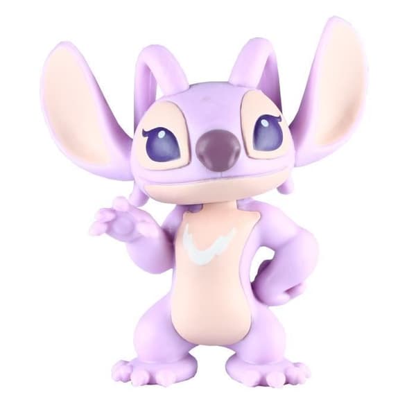 Disney Stitch, Box med 5 figurer, 7,5 cm, Leksaker för barn från 3 år och uppåt