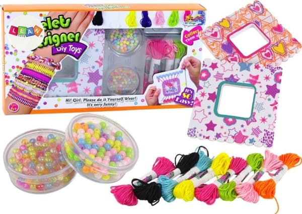 LeanToys for å lage smykker DIY strengarmbånd