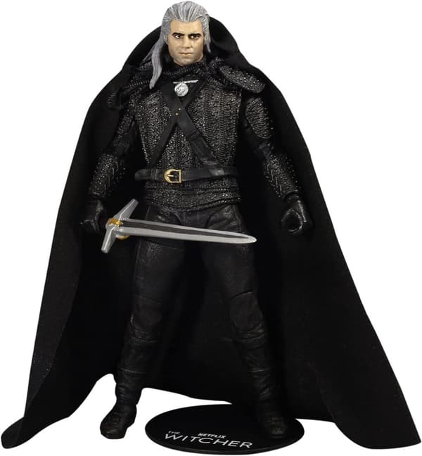 Witcher Action Figure Geralt of Rivia Netflix 18cm