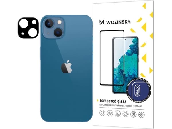 Wozinsky Szkło hartowane 9H na aparat iPhone 15 Pro Max Wozinsky Full Camera Glass - svart