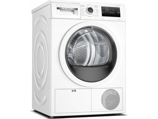 Bosch-vaatteiden kuivausrumpu Bosch WTH 85V1GPL 8kg lämpöpumppu 60cm kuivausrumpu