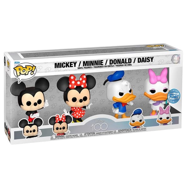 POP pack 4 figures Disney Classic Exclusive