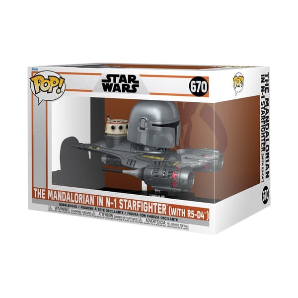 Funko Pop! Rides: Star Wars: The Mandalorian Season 3 - The Mandalorian in N1 Starfighter