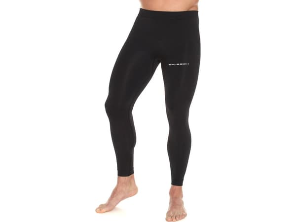 Brubeck herrleggings Running Force svart r. M (LE11460A)