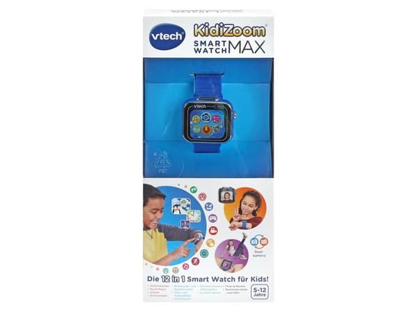 VTech KidiZoom 531604, Smart klocka för barn, 5 År, 90 g, Blå