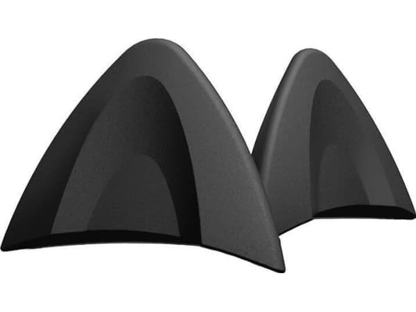 Stick-on Edifier cat ears 2 pieces (black)