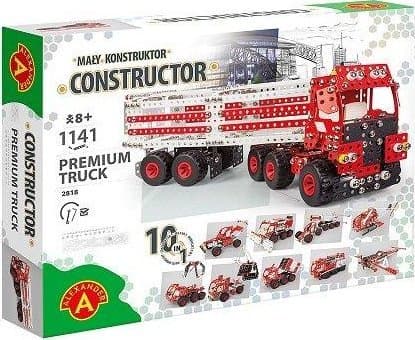 Constructor Pro Premium Truck 10-in-1 -metallirakentamissarja