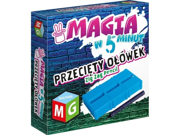 Magiska tricks magi på 5 min.klipp penna 05150