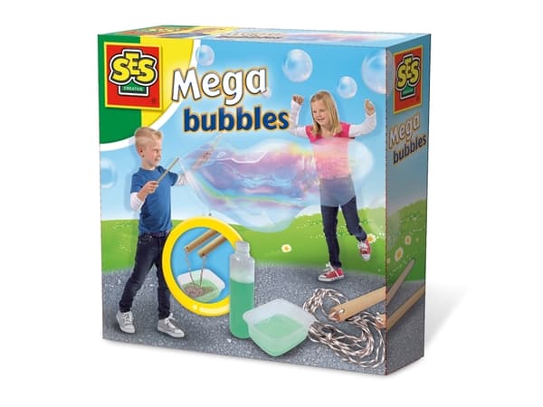 SES Creative Mega bubblor, 200 ml, 5 år, Ej för barn från 0-3 år