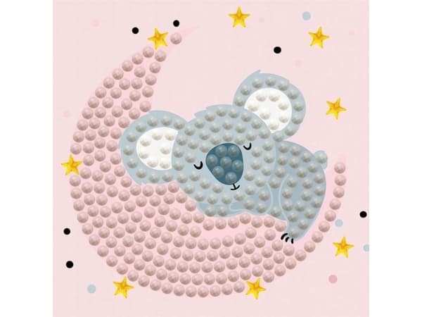 DIAMOND DOTZ DIAMOND DOTZ HUGGING THE MOON