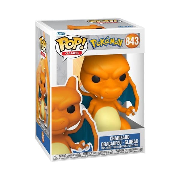 Funko Pop! Charizard - Charizard 843 - Pokémon - Vit/Orange - För barn - Pop!