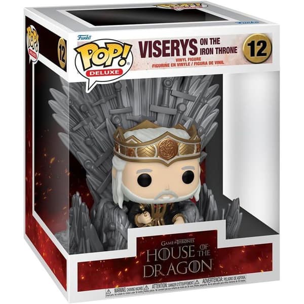Funko Pop! Deluxe - House Of The Dragon - Viserys On Throne