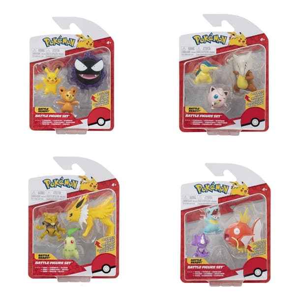 Pokemon - Battle Ready Figure 3 Pack (1st)