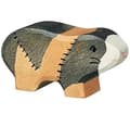 Miniatyrbild 2 av 2: Träleksak - HOLZTIGER - Djur: Cavia trä - Brun - Flerfärgad - Från 3 år