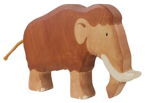 Holztiger träfigur: Dinosaurier: Mammoth - Blandat - 24 månader - 2 år - Inomhus