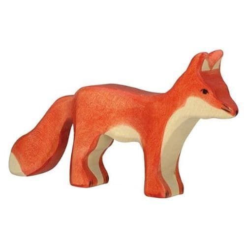 Träfigur - HOLZTIGER - Stående räv - För barn från 3 år
