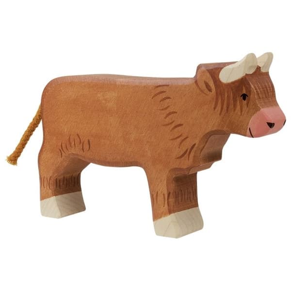 Statyett - GOKI - HOLZTIGER COW - Flerfärgad - Barn - Inomhus