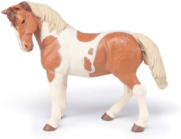Pinto Mare-figur - PAPO - HÄSTAR, FÖL OCH PONNYER - För barn - Inomhus