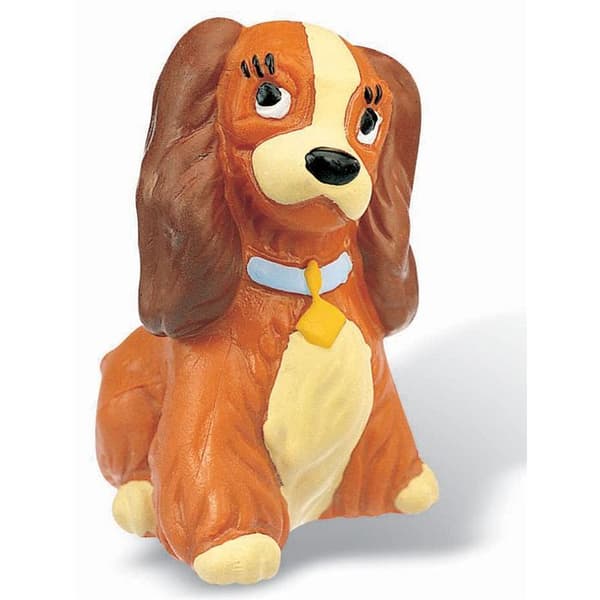 Belle figurin från Lady and the Tramp - BULLY - 12445 - 4cm - Handmålad