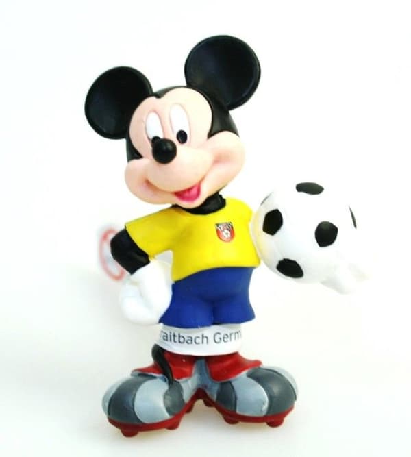 Bullyland - Musse brasiliansk fotbollsspelare statyett - BULLYWORLD