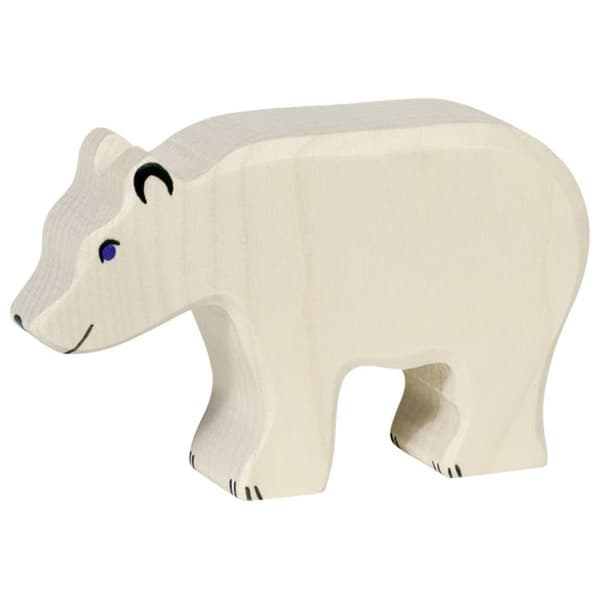 HOLZTIGER - 80207 - FIGURIN - ISBJÖRN, ÄTER
