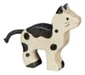 Miniatyrbild 1 av 2: Träfigur - HOLZTIGER - Liten kattunge - För 24 månader gammal baby - Lugnande färger - Inredning
