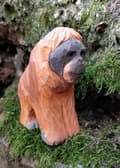 Miniatyrbild 2 av 6: Wudimals - Orangutangfigur - K-PLAY