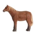 Miniatyrbild 1 av 3: Wudimals - Brun hästfigur - K-PLAY