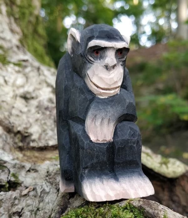 Wudimals - Schimpansfigur - K-PLAY