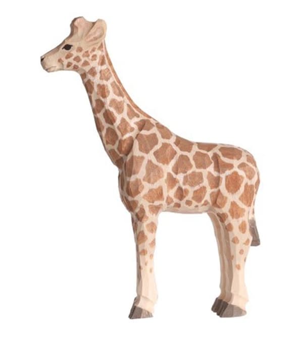 Wudimals - Girafffigur i trä - K-PLAY