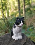 Miniatyrbild 5 av 5: Wudimals - Kattfigur - K-PLAY