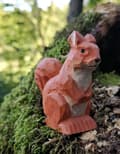Miniatyrbild 2 av 3: Wudimals - Röd ekorrefigur - K-PLAY