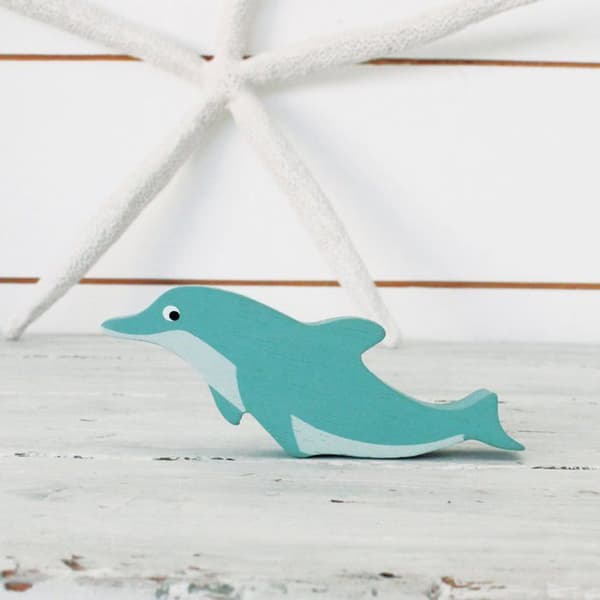 Tender Leaf Toys - Wooden Dolphin - DAM