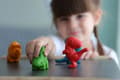 Miniatyrbild 3 av 4: PLANERA LEKSAKER FIGURINER: 4 DINOSAURER