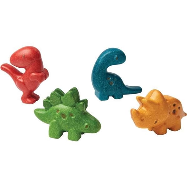 PLANERA LEKSAKER FIGURINER: 4 DINOSAURER