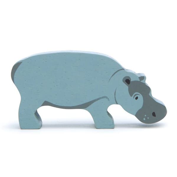 Tender Leaf Toys - Flodhäst av trä - DAM