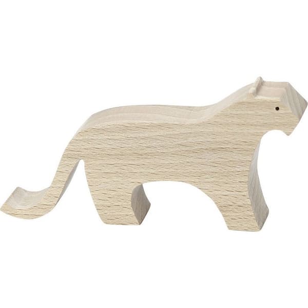 Brädspel med figurer - Pompon Panther - 10,5 x 5 x 2 cm - Beige