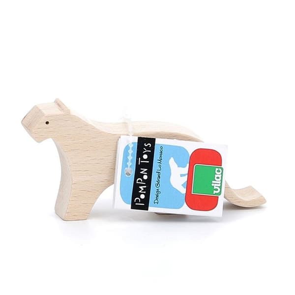 Brädspel med figurer - Pompon Panther - 10,5 x 5 x 2 cm - Beige